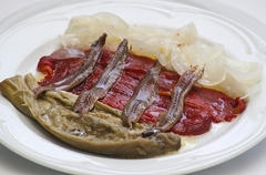 Torrada amb escalivada i anchoves (suggeriment)